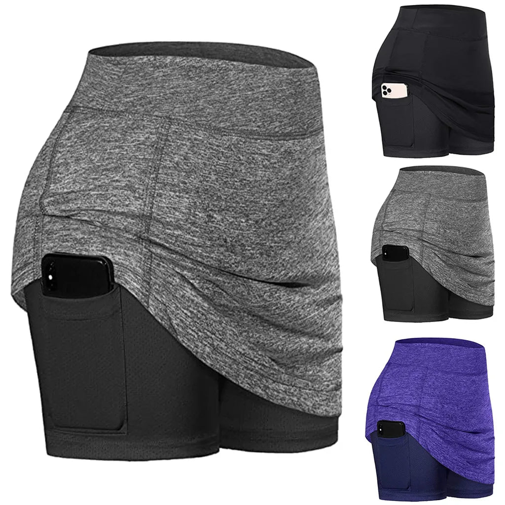 Women's High-Waist Tennis & Golf Skirt