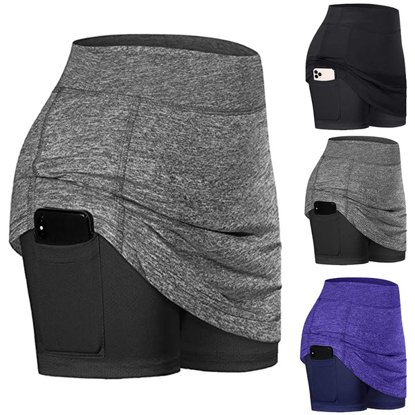 Women's High-Waist Tennis & Golf Skirt