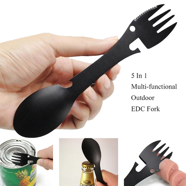 5-in-1 Outdoor Survival EDC Kit