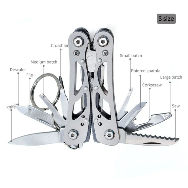 Outdoor Folding Multipurpose Survival Tool