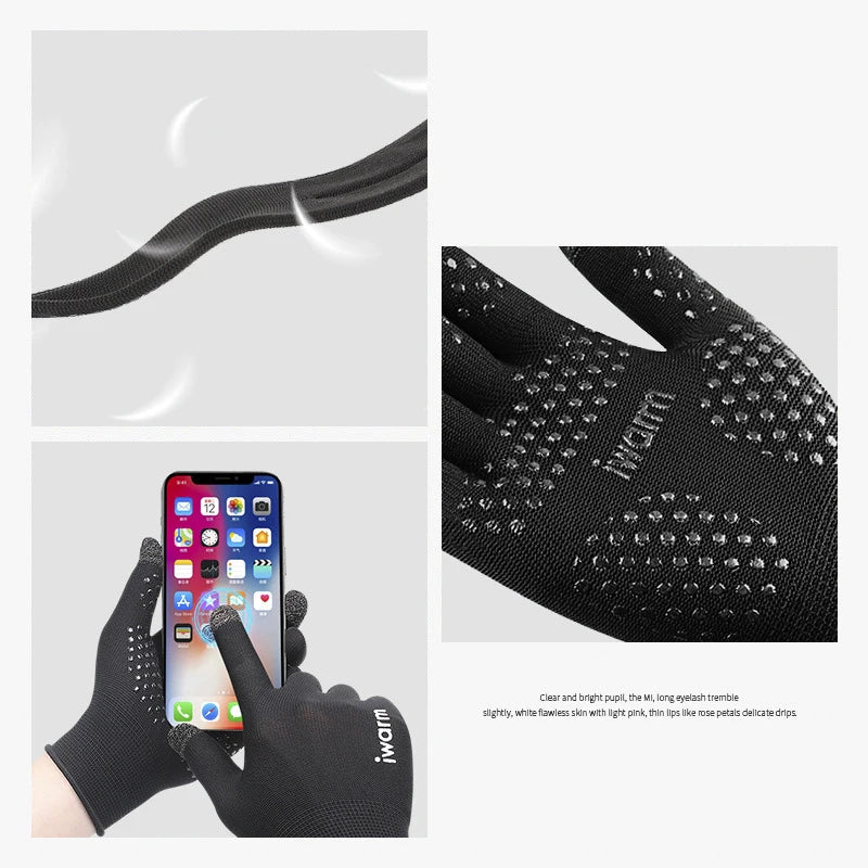 Waterproof Winter Cycling Gloves for Men - Non-Slip & Warm