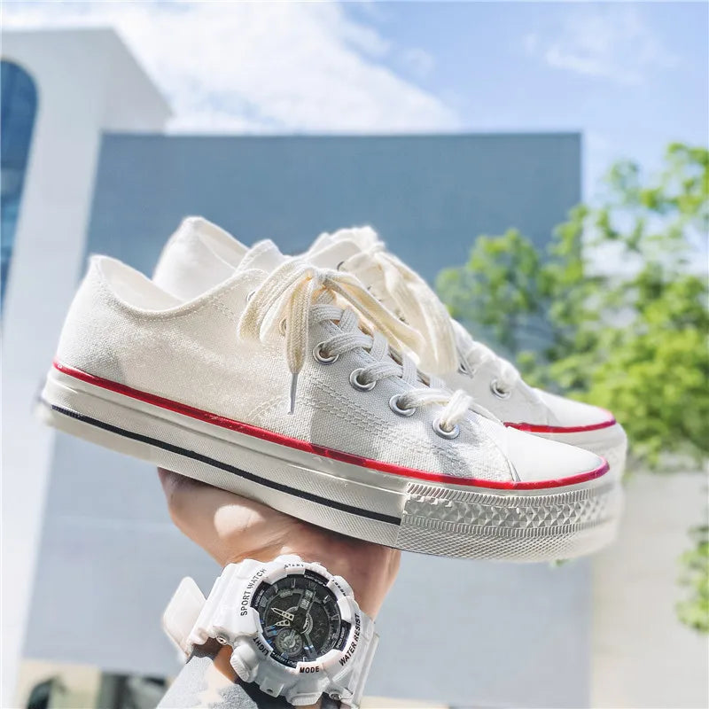Unisex 1970's Retro Canvas Shoes