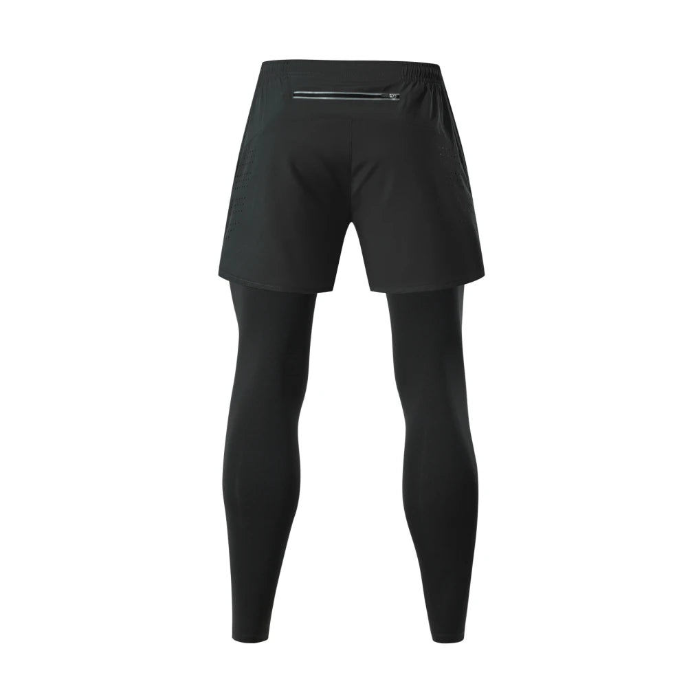 Men's Quick-Dry Two-in-One Sports Pants