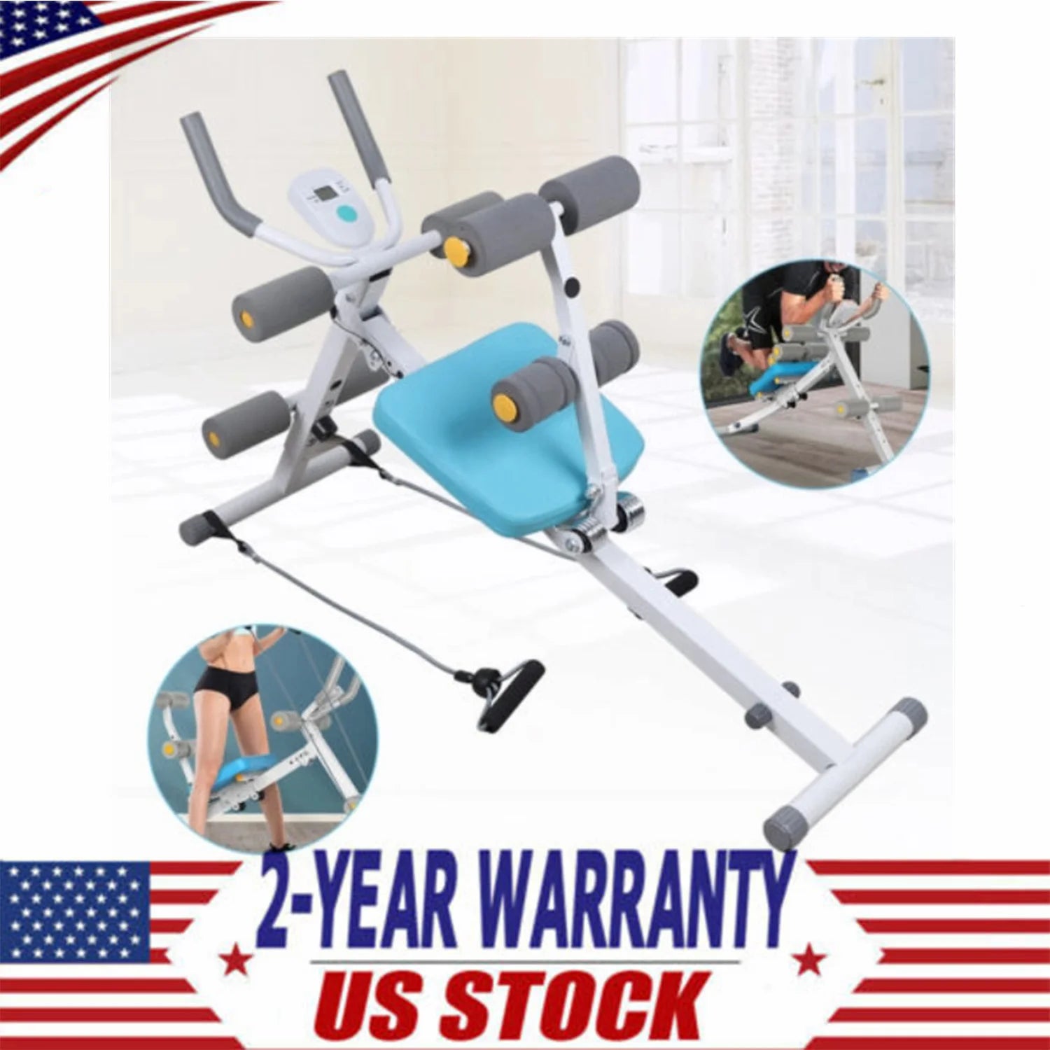 Core Abs Workout Machine for Home Gym