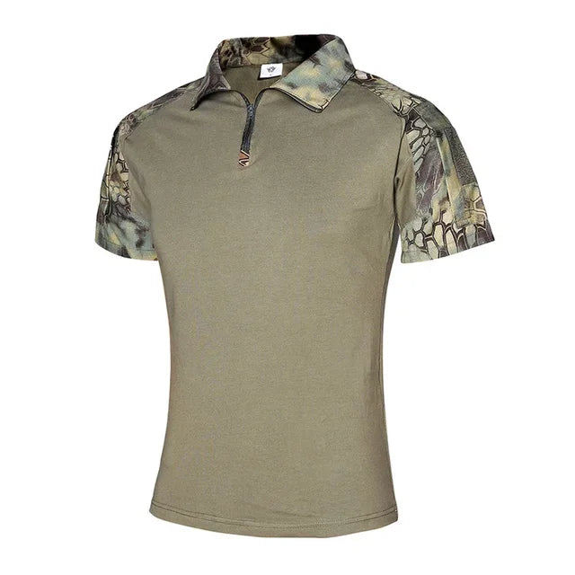 Camouflage Military Tactical Shirt for Men