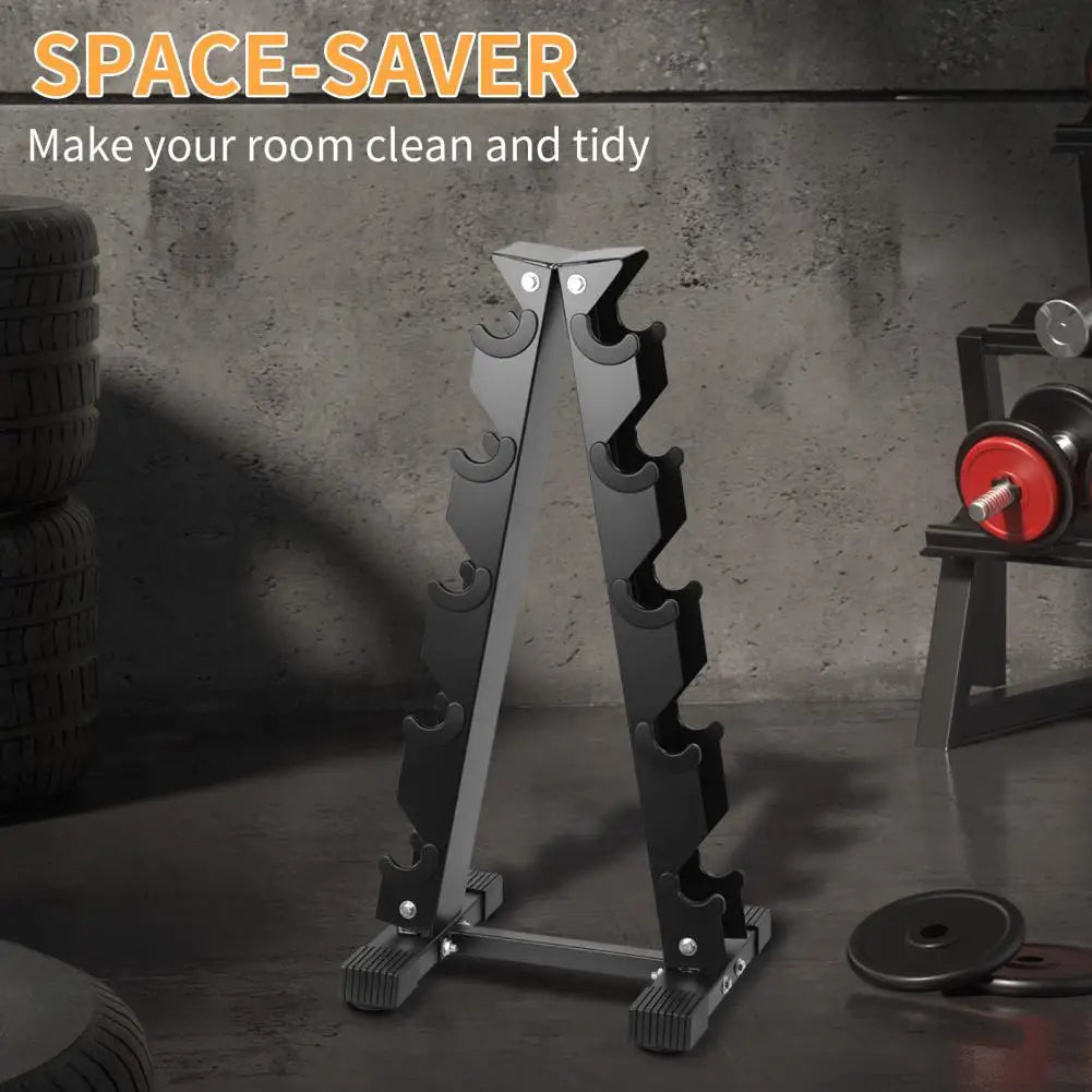 5-Tier Dumbbell Rack Stand
