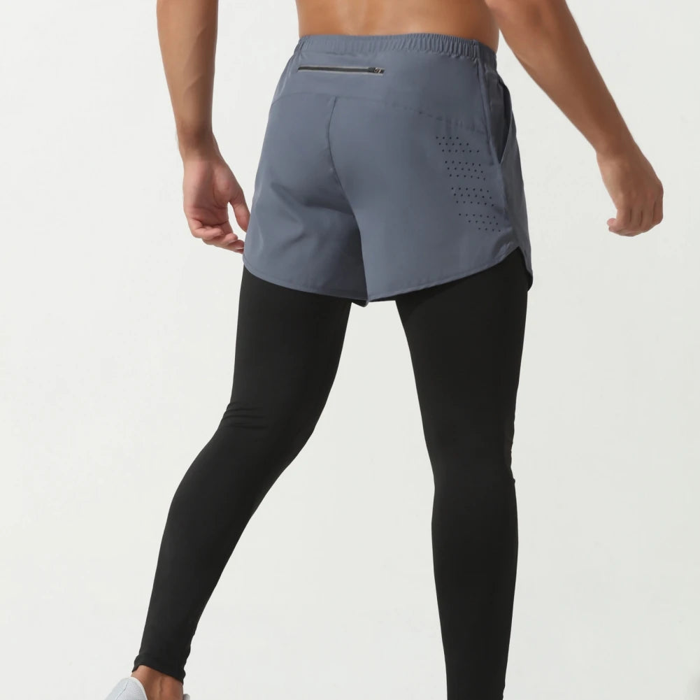 Men's Quick-Dry Two-in-One Sports Pants