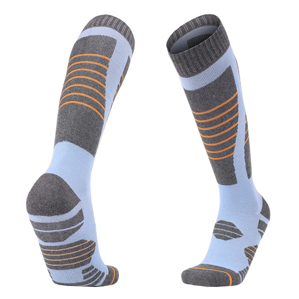 Winter Hiking Socks High Tube for Skiing & Outdoor Activities