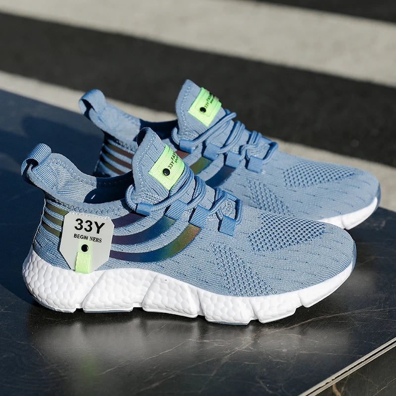 Men's Luxury Brand Breathable Running Sneakers