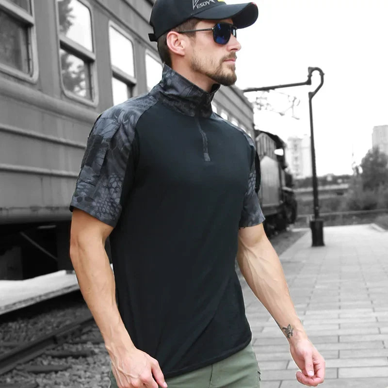 Camouflage Military Tactical Shirt for Men
